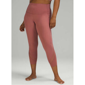 Lululemon Wunder Under High-Rise Crop 23" *Scallop Full-On size 14